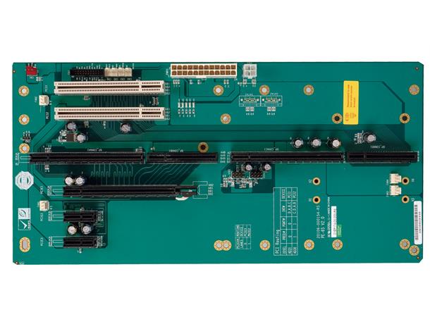 PE-6S-R41 6-slot, 1PCIe x16, 2PCIe x1, 2PCI 